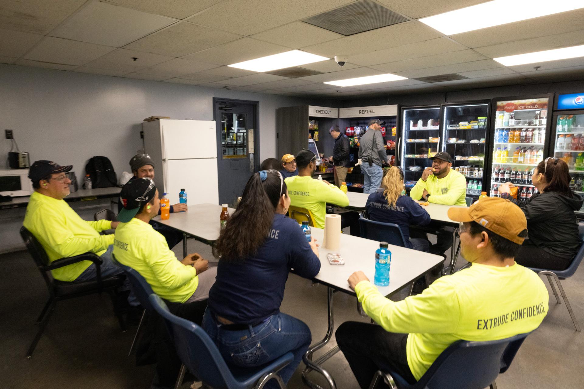 team bonding at mi metals 