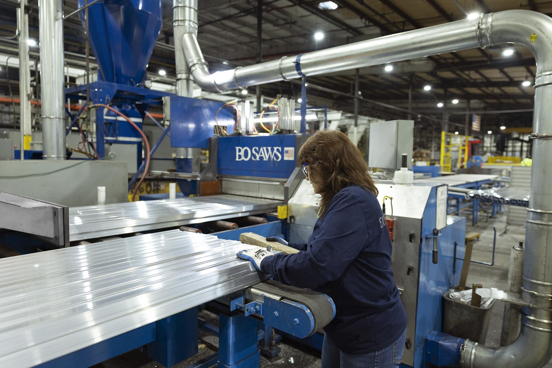 mi metals employee operating equipment 