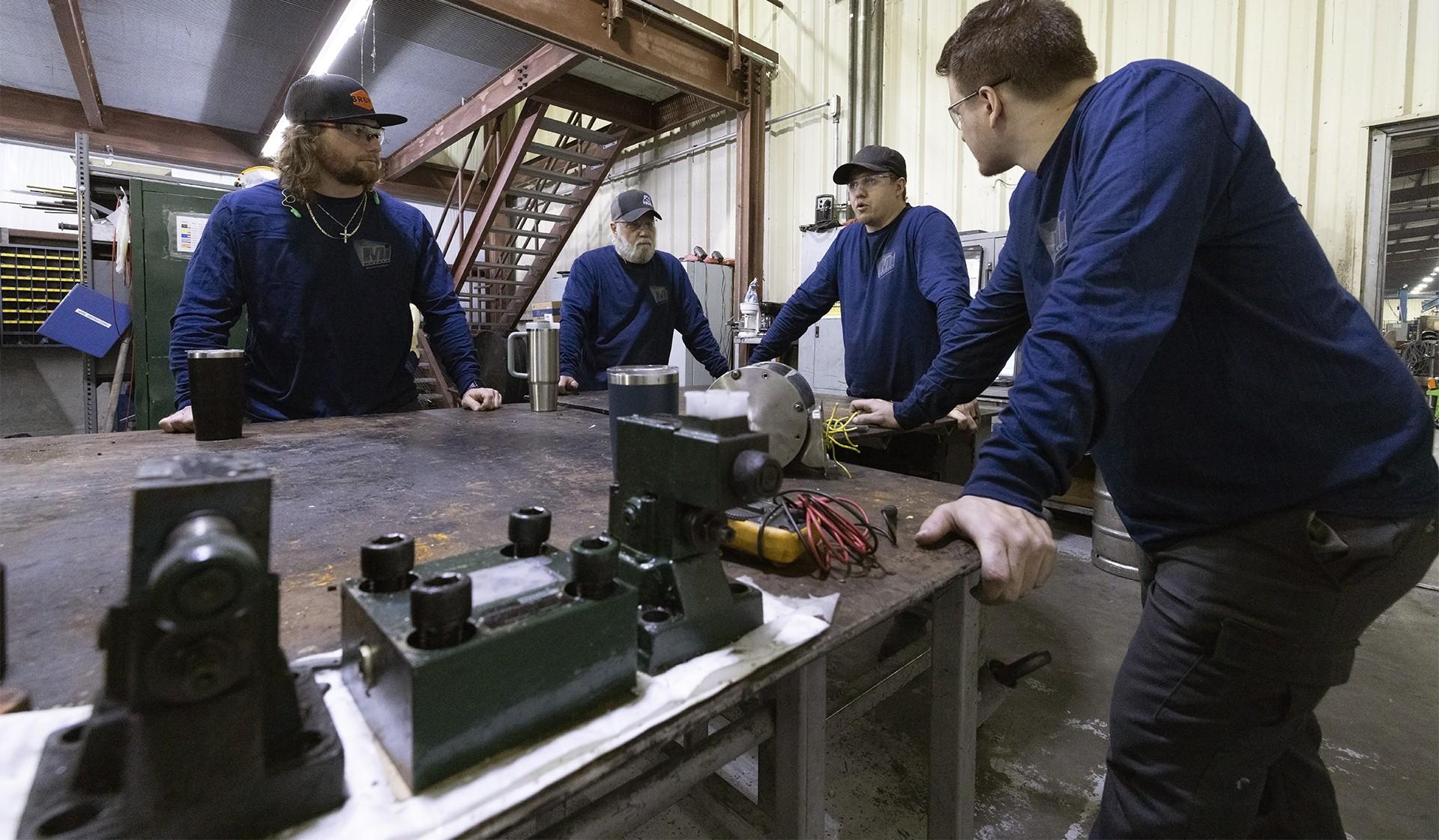 MI Metals team meeting